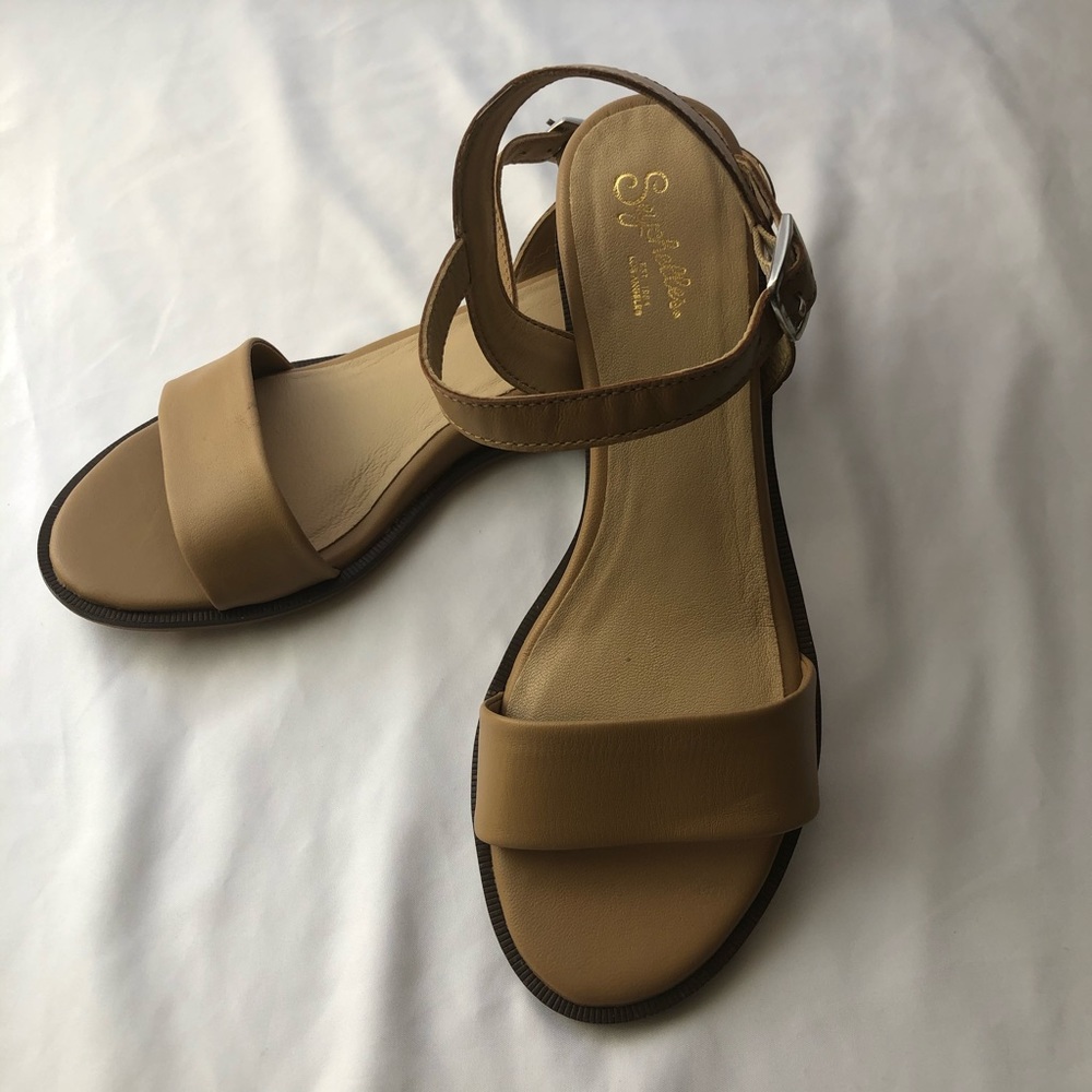 Seychelles Tan leather sandals